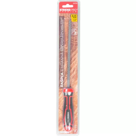 Reszelő Strend Pro Premium ComfortGrip DL653, 325 mm, négyszögletes