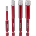 Körvágó készlet Strend Pro Premium, 6-8-10-12 mm, 1/4" Hex, gyémánt