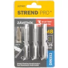 Strend Pro menetfúró, M8, 1,25 mm, DIN352, 3 db-os csomag