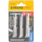Strend Pro menetfúró, M10, 1,5 mm, DIN352, 3 db-os csomag