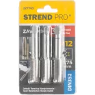 Strend Pro menetfúró, M12, 1,75 mm, DIN352, 3 db-os csomag