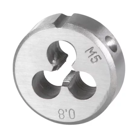 Strend Pro Menetmetsző, M5x0,8 mm, metrikus menet, átmérő 25 mm, DIN223B