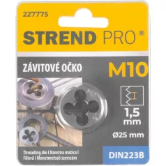   Strend Pro Menetmetsző, M10x1,5 mm, metrikus menet, átmérő 25 mm, DIN223B
