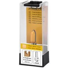   Marófej Fába Strend Pro Yc1908, D25,40 H22,50 R12,70 S08 mm