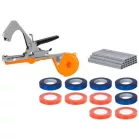 Fogó Cameleon, kötöző, szett, 10 db szalag, 10 000 db kapcsok