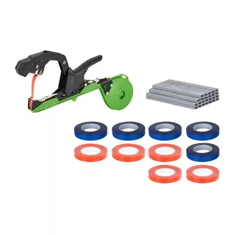 Fogó Lizard, kötöző, szett, 10 db szalag, 10 000 db kapcsok