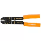 Strend Pro AWS 302, kábelcsupaszító fogó + 100 elektromos kapocs