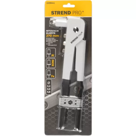 Strend Pro R0727 szegecselő fogó, 270 mm, angol típus, vakszegecsekhez