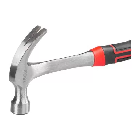 Kalapács Strend Pro Premium ComfortGrip DL500, 450 g, cipész, fém nyél, TPR