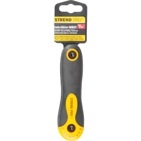 Kulcskészlet Hex (Imbusz) 7 db 2 2.5, 3 4 5 6 8 mm