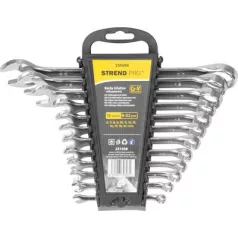 Csillag-villáskulcs készlet HR31584 lapos, 12 darabos, Cr-V, 43638 mm