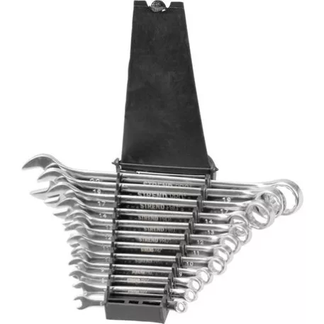 Csillag-villáskulcs készlet HR31584 lapos, 12 darabos, Cr-V, 43638 mm