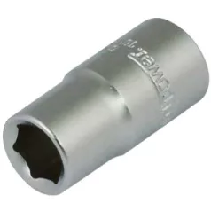   Whirlpower 16121-11 Kézi Dugókulcsfej, 10,0 mm, 1/4", Cr-V, 6 Pont, Rövid