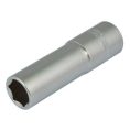 Whirlpower 16141-12 Kézi Dugókulcsfej, 09,0 mm, 1/2", Cr-V, Hosszított