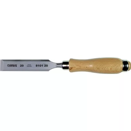 Narex Véső 8101 20 20/134/274 mm, Lapos, Fa, Cr-Mn