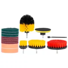 Strend Pro, kefekészlet, tisztítókefe, furóhoz, 14 db