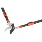 Olló Strend Pro Premium, kerti, teleszkópos, racsnis, 690-940 mm