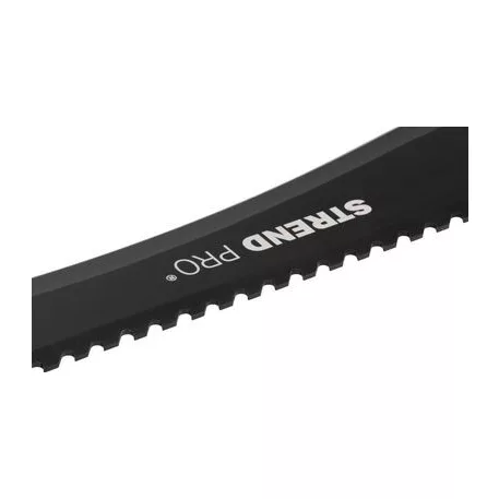 Bozótvágó Strend Pro Tactical, tokkal, fűrésszel, kézvédővel, fekete, 61 cm