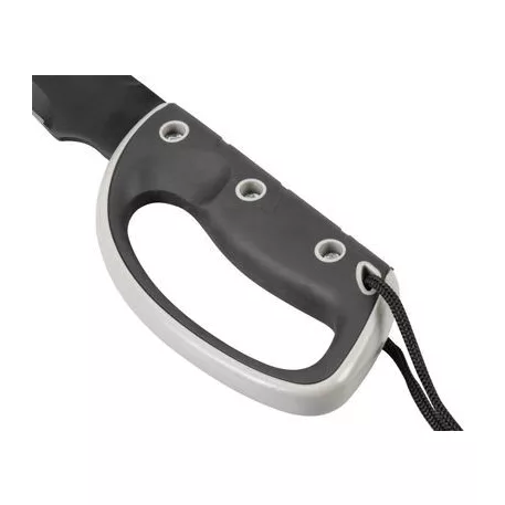 Bozótvágó Strend Pro Tactical, tokkal, fűrésszel, kézvédővel, fekete, 61 cm