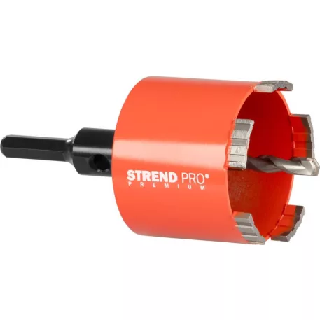 Strend Pro Premium Koronafúró, 82x68 mm, M16, 5 fog