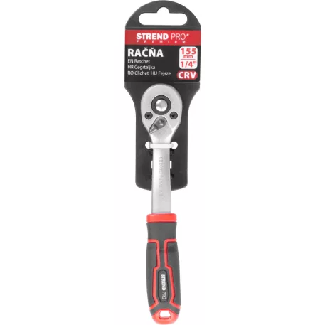 Racsni Strend Pro Premium ComfortGrip DL300, 1/4", karral, 155 mm, 60z
