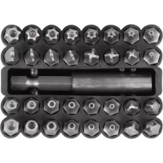 Bit Készlet, Yf40013, 33 db, Cr-V