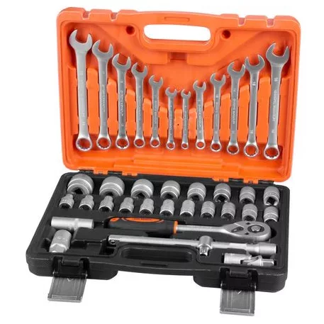 Dugókulcs Készlet Sp+ Cube 237, 37 Részes, 1/2"