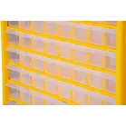 Fali rendező Strend Pro SBx3045-G, 64 fiókos