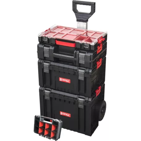 Láda QBRICK® System PRO Set 5 az 1-ben - Cart, Toolbox, Toolcase, Organizer 100 , Organizer Multi