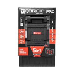   Láda QBRICK® System PRO Set 5 az 1-ben - Cart, Toolbox, Toolcase, Organizer 100 , Organizer Multi