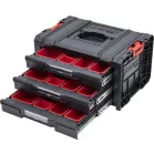 Láda QBRICK® System PRO Toolbox Drawer 3 Expert, 3 fiókos rendező