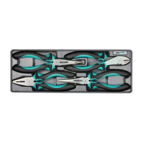 Műhelykocsi szerszámokkal whirlpower®, 211 darabos szekrény, 7 fiók