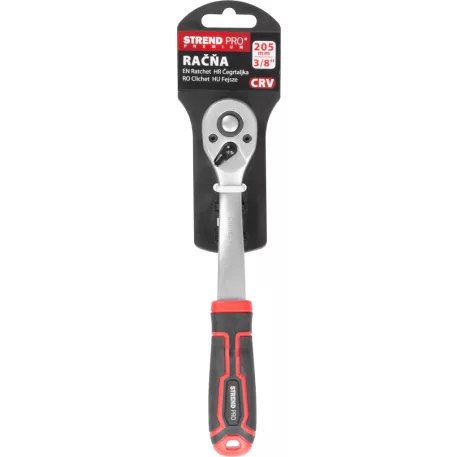 Racsni Strend Pro Premium ComfortGrip DL300, 3/8", karral, 205 mm, 60z