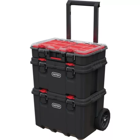 Szerszámosláda Keter® 250927 Stack'n'roll mobil rendszer, 525x411x694 mm