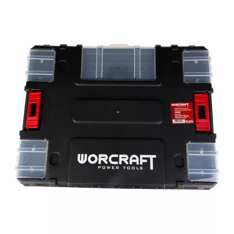 Box Worcraft XCUBE200, szerszámokhoz, platform, kerekeken, 46,7x35,5x4 cm