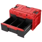 Box QBRICK® System ONE Workshop Red - Cart, 3x Toolbox, 4 részes szerszámosláda készlet