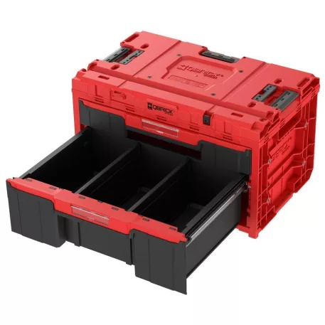 Box QBRICK® System ONE Workshop Red - Cart, 3x Toolbox, 4 részes szerszámosláda készlet