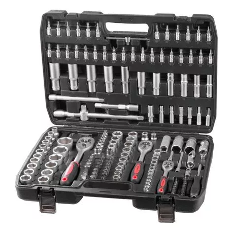 Szerszámkészlet Strend Pro, 172 részes, fejek, bitek, racsni, kofferben