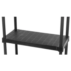 Polc Racks RA8040, műanyag, 5 polcos, 800x400 mm