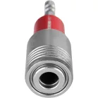 Strend Pro adapter, 1/4", SDS+, 89 mm, imbusz