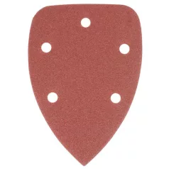  Csiszolópapír Worcraft CPMS-S20Li, csiszoló, delta, papír, 98x140 mm, P100, csiszoló, csom. 5 db