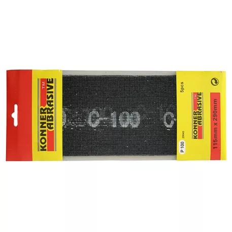 Csiszolóháló 93x290 mm G100 (5 db)