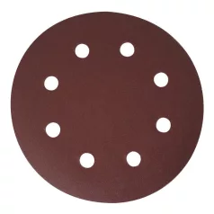 Csiszolópapír Burley R7240, 180 mm, csiszolt, 5 db, Z080
