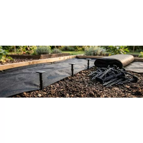 Cövek Strend Pro Garden, multifunkciós rögzítő, 11,7 cm, 50 db