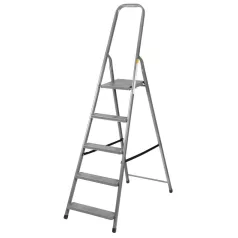   Létra Strend Pro St-D5, 5 Fokos, Acél, 173 cm, Hord. 125 kg