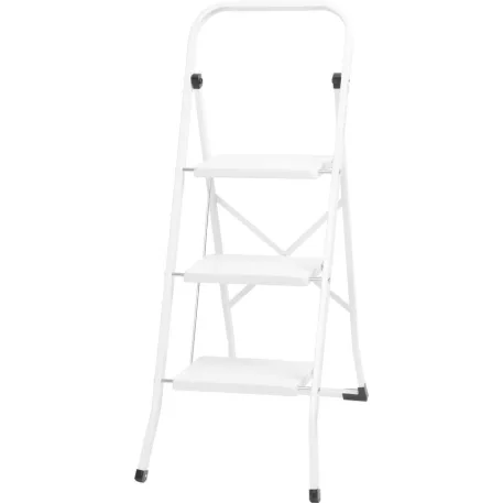 3 fokos acél létra, Strend Pro LFD130, teherbírás 150 kg, 113,5 cm