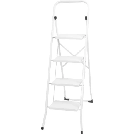 4 fokos acél létra, Strend Pro LFD160, teherbírás 150 kg, 138,5 cm