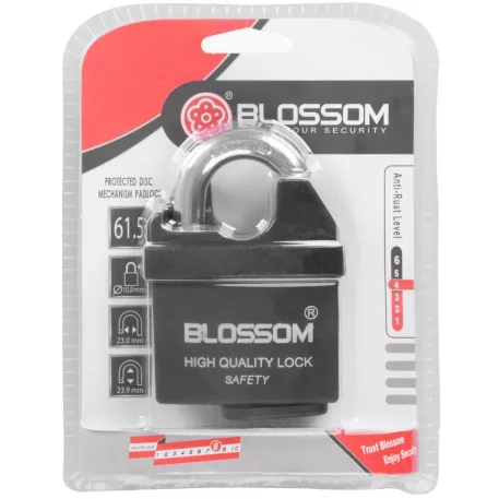Acéllakat 60 mm Biztonsági Kulccsal