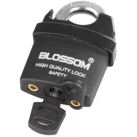 Acéllakat 50 mm Biztonsági Kulccsal