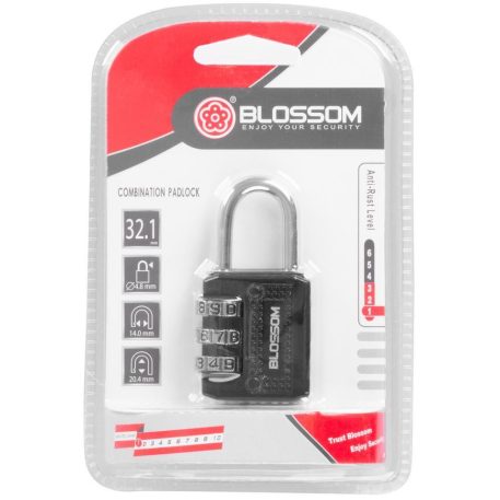 Lakat Blossom Nl23A, 30 mm, Horganyzott, Numerikus